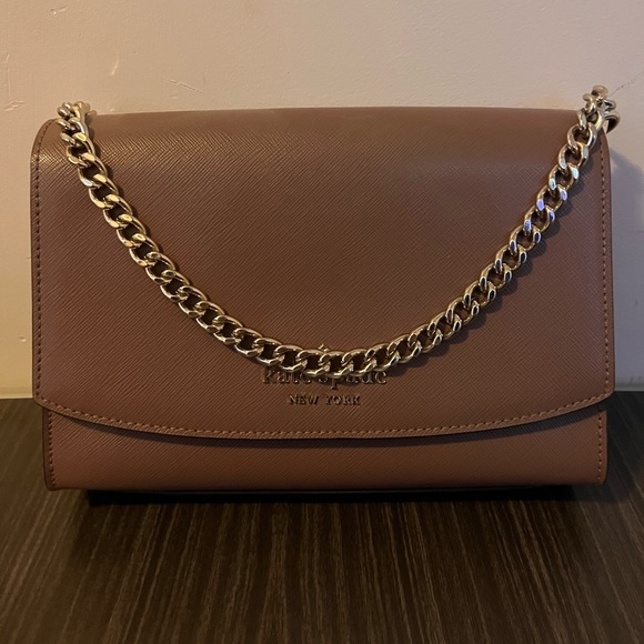 kate spade Carson crossbody in dusty taupe - Picture 1 of 2